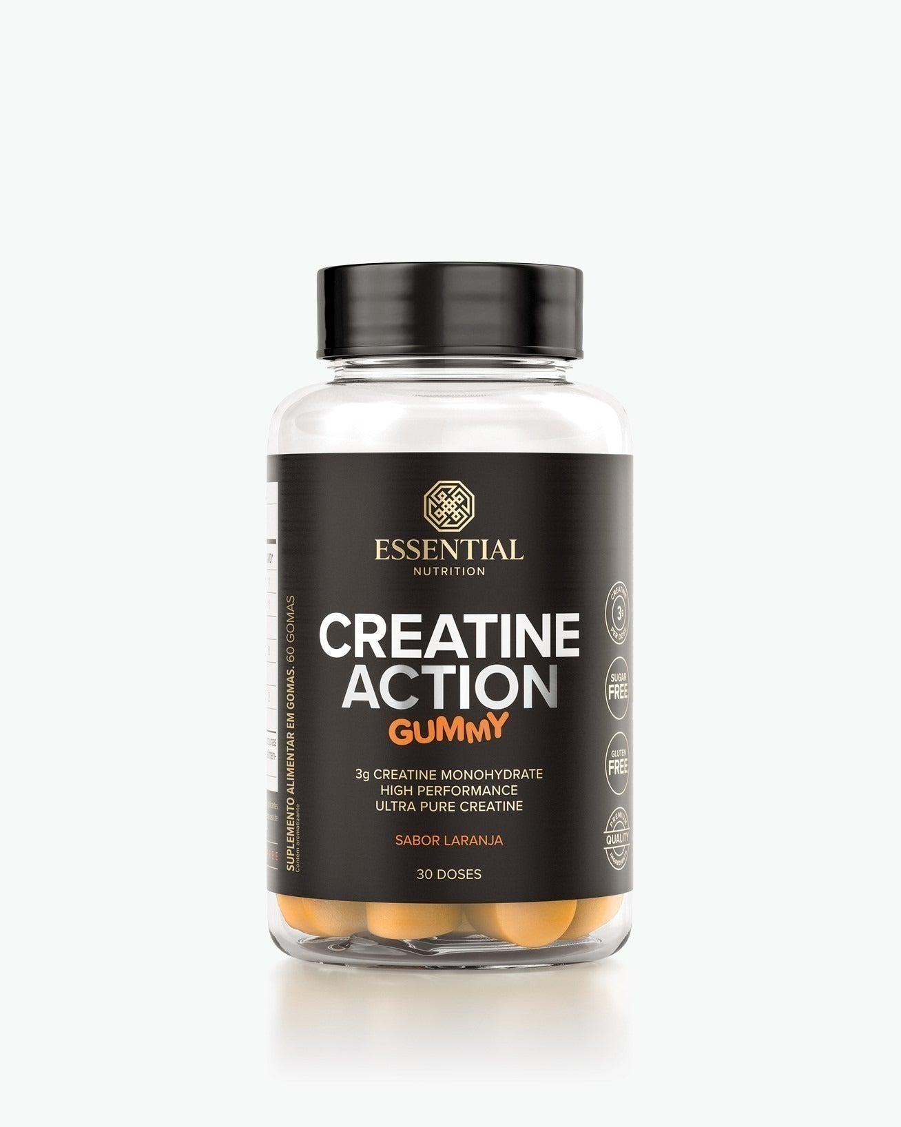 Creatine Action Gummy Laranja 60 gomas