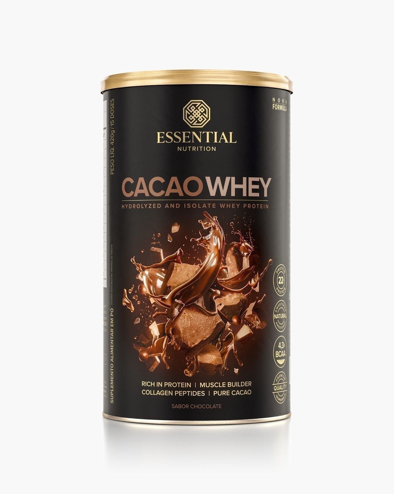 Cacao Whey Lata | Lata 30 doses 840g