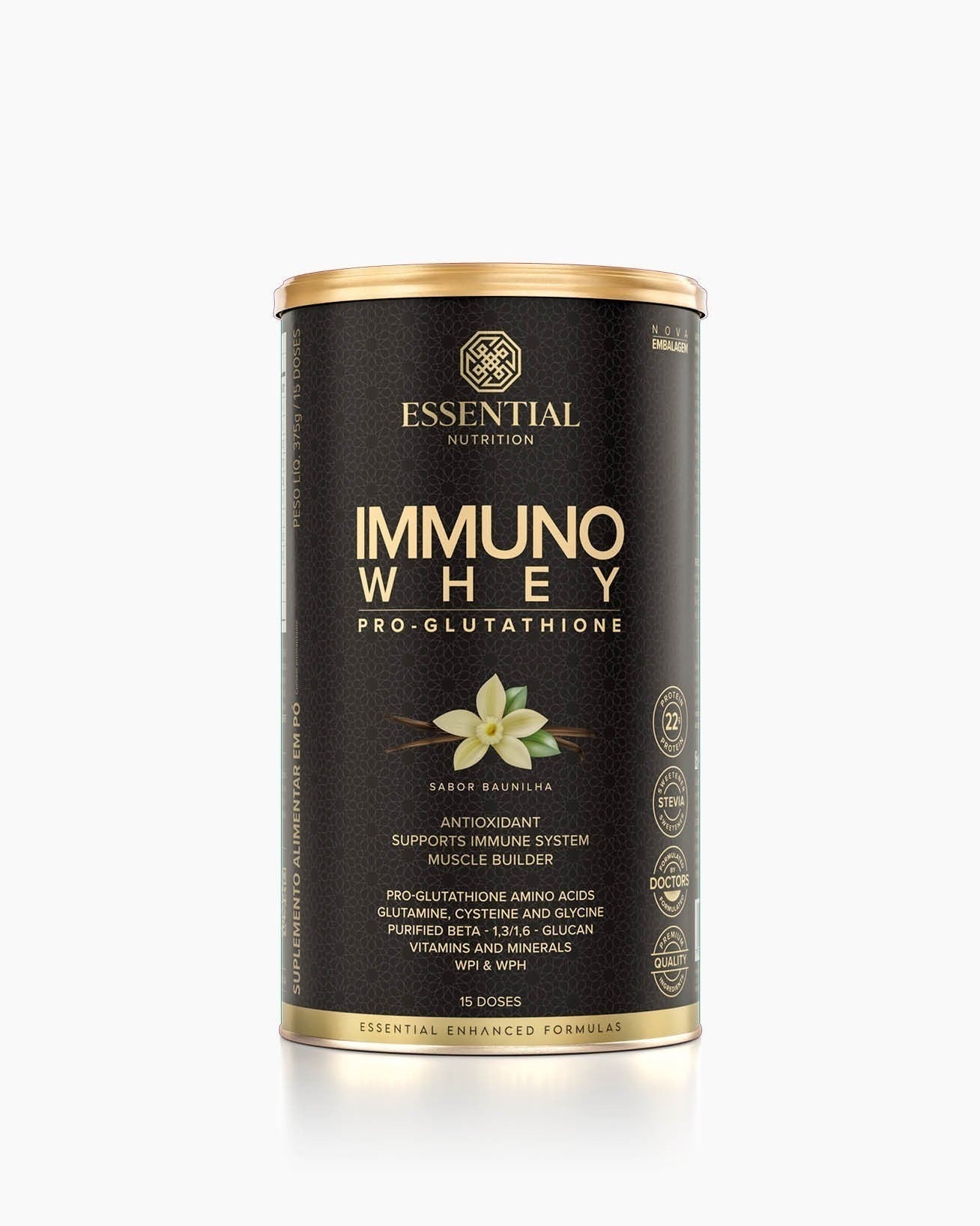 Immuno Whey Baunilha Lata | 15 doses